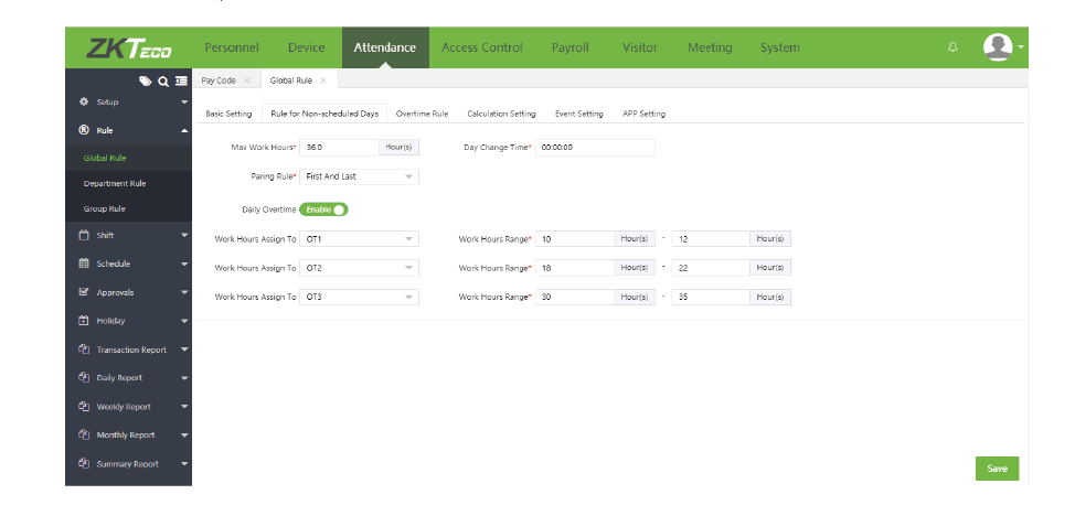 Web-Based Multi-Location Centralized Time Management Solution