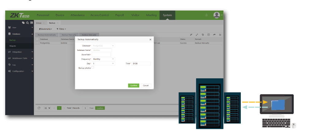 Web-Based Multi-Location Centralized Time Management Solution